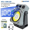 New Super Bright COB LED Dimmable Work Light: Rechargeable, Portable Camping and Car Repair Light with Magnetic Base